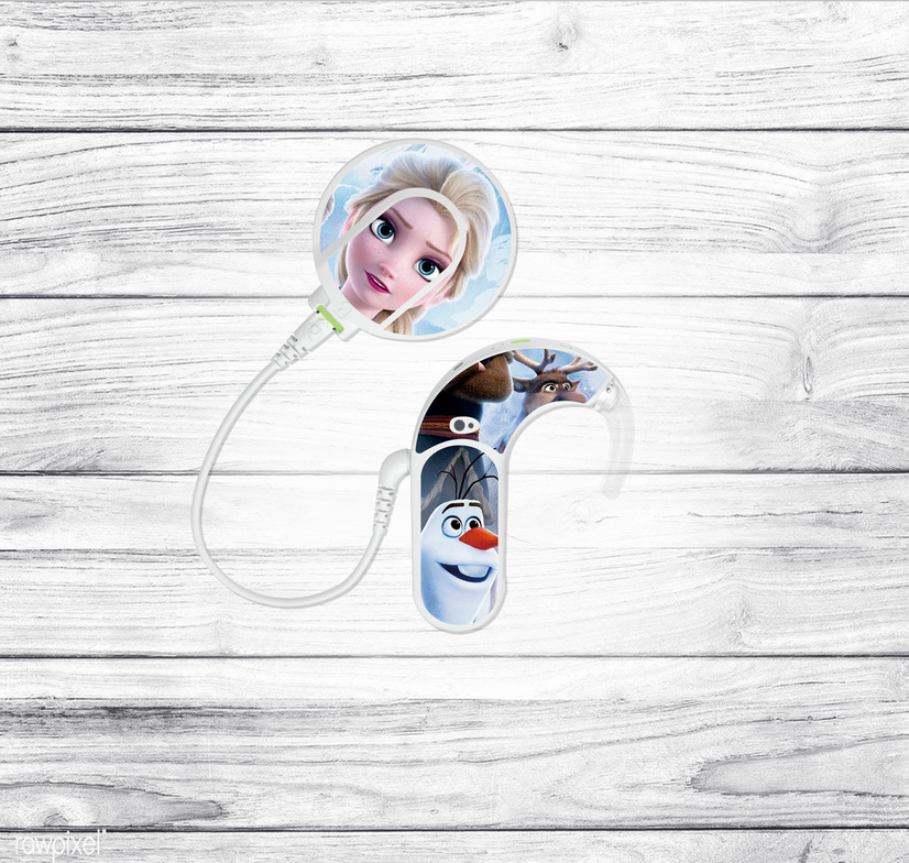 Pegatinas MED-EL Sonnet 1 y Sonnet 2 - Frozen