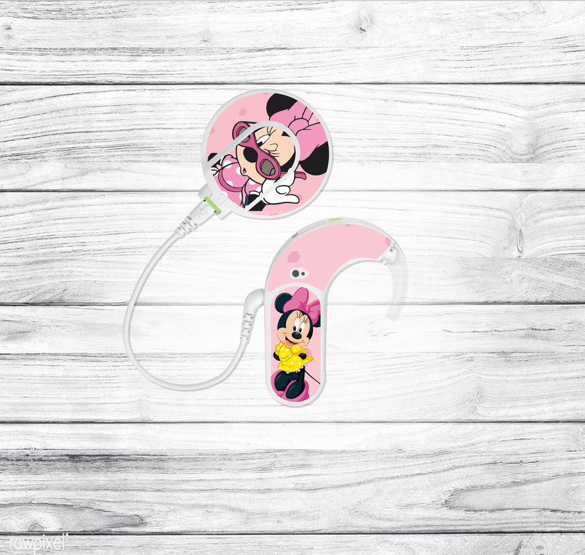 Pegatinas MED-EL Sonnet 1 y Sonnet 2 - Minnie